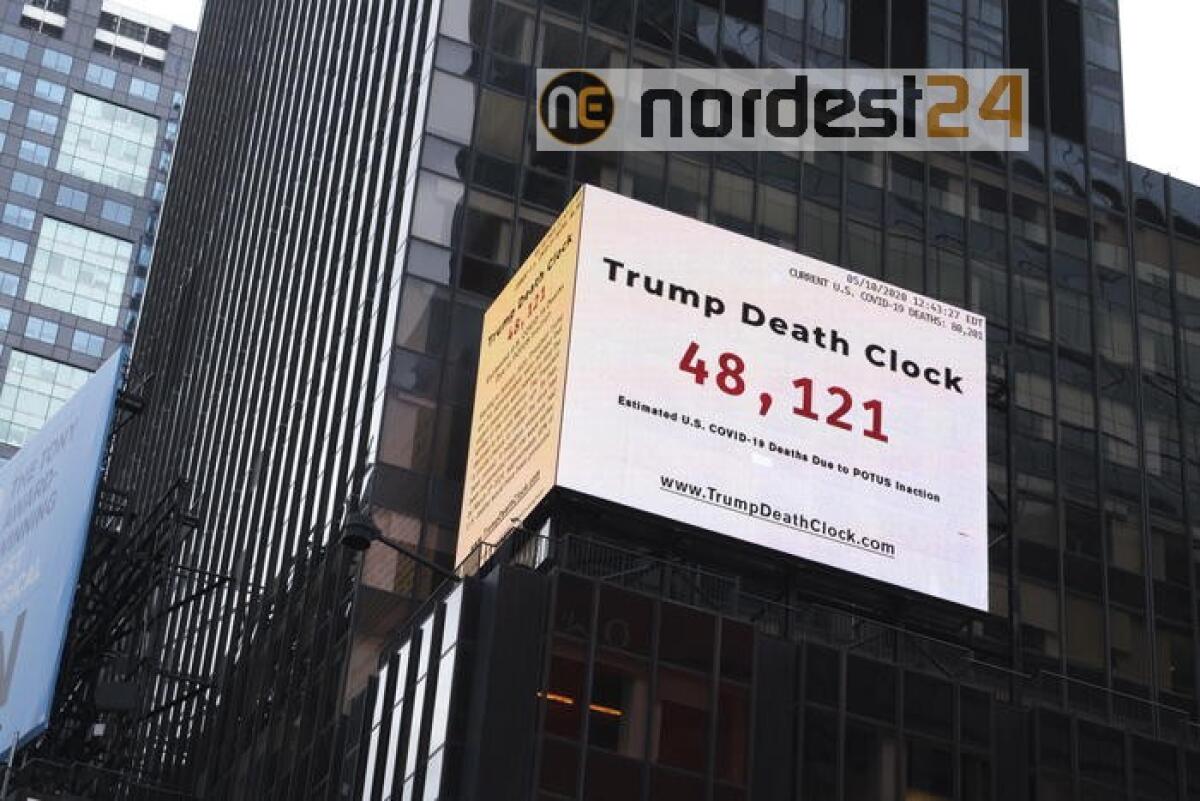 Ecco "l'orologio della morte di Trump" - 