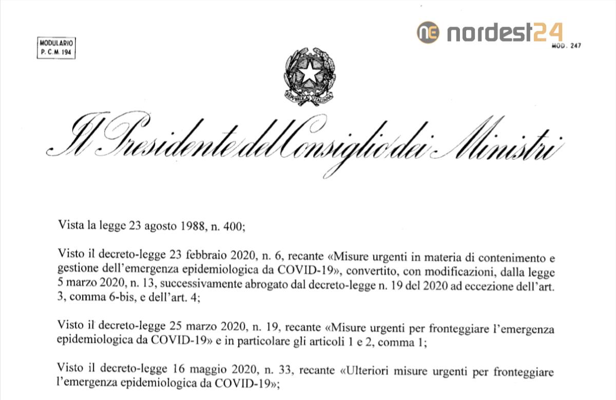 Nuovo DPCM 17/05/2020: Conte ha firmato. Ecco il testo - PDF - 