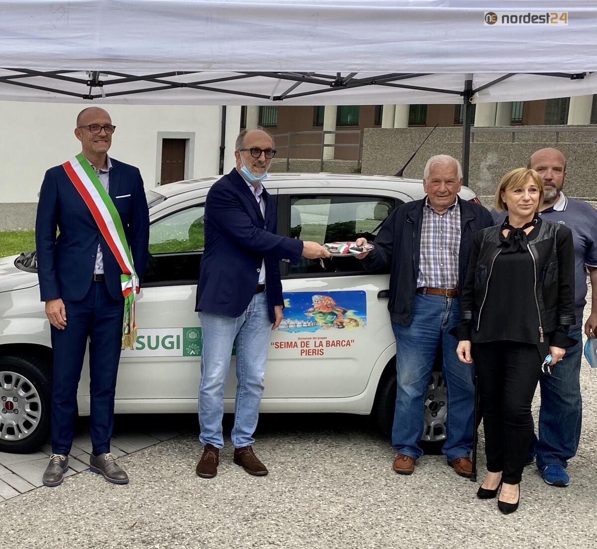 San Canzian d'Isonzo. Donata un'auto all'infermiere di comunità - 