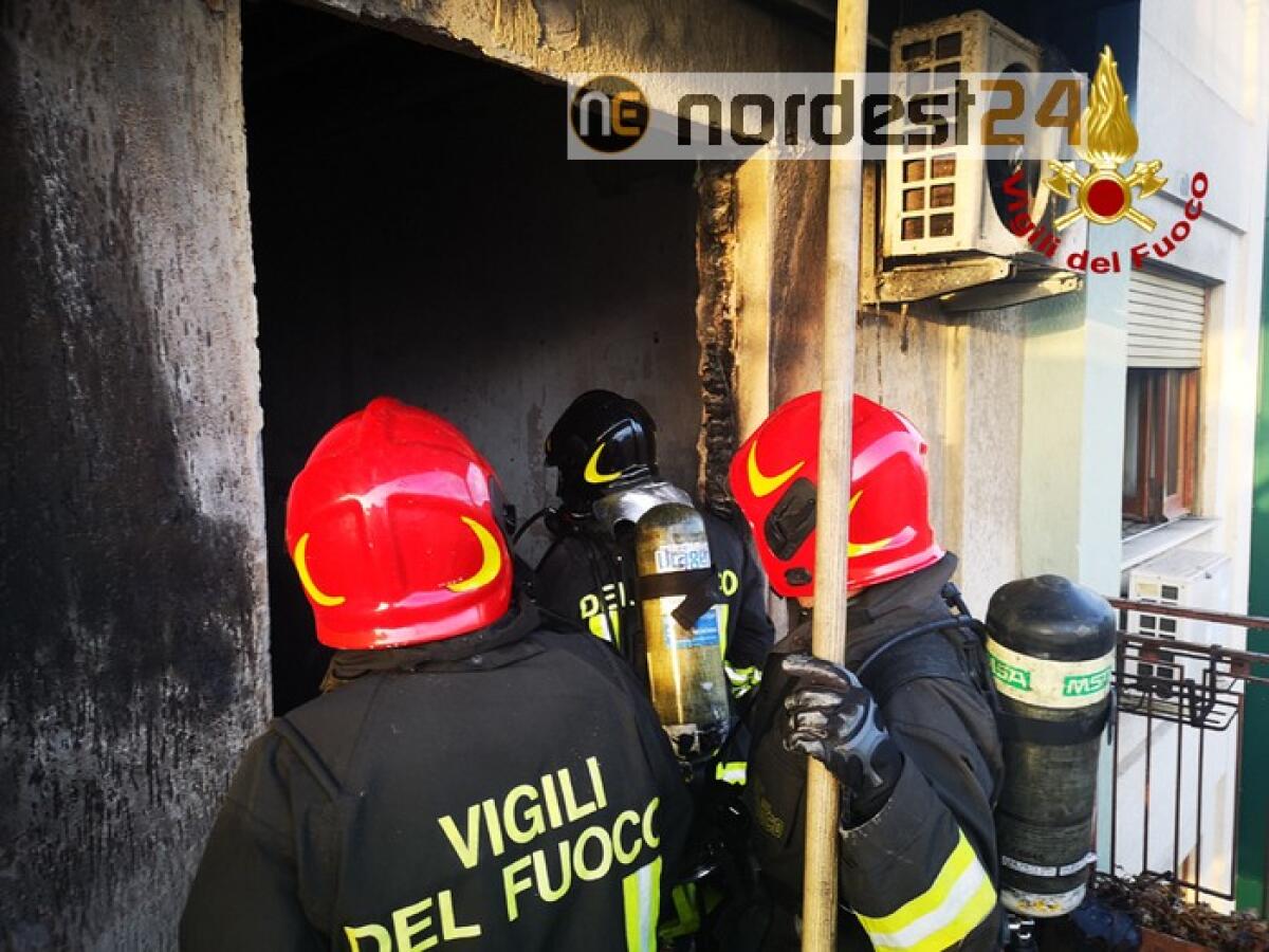 Casa a fuoco:muore donna,grave la figlia - 