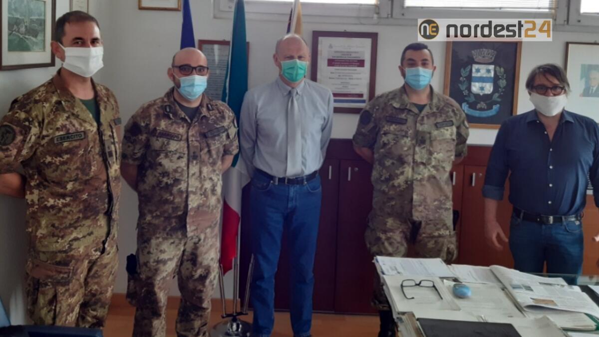 A San Michele al Tagliamento Esercito in campo per la sanificazione - 