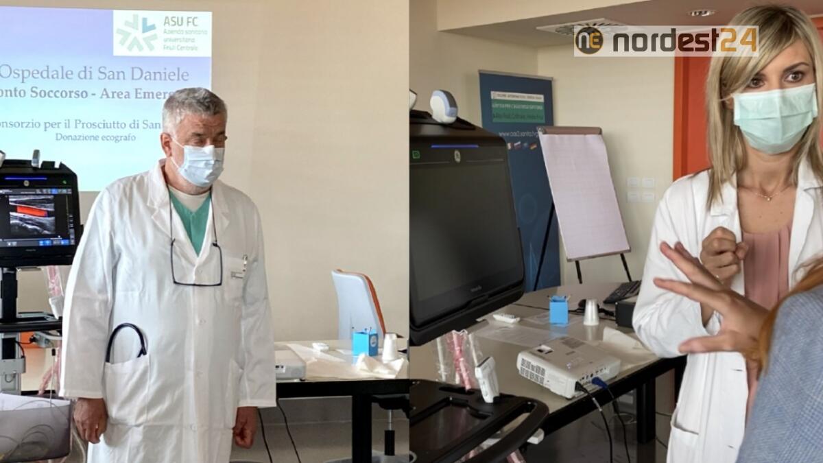 Nuovo ecografo a San Daniele: donazione del Consorzio Prosciutto - 