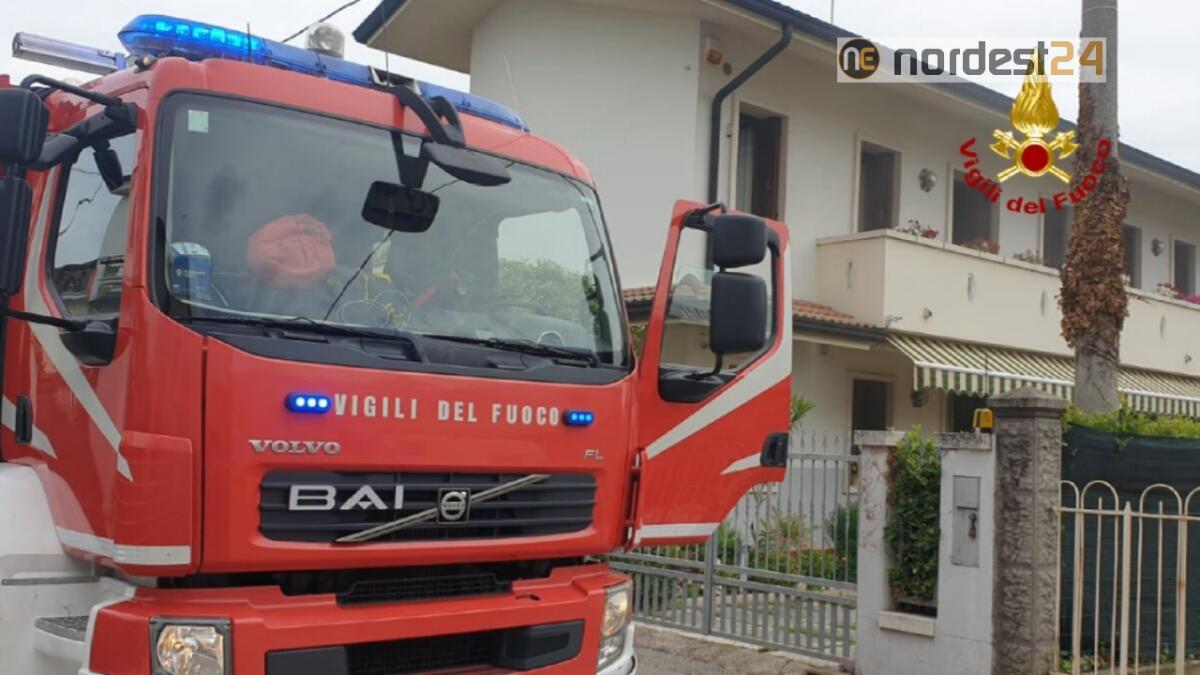 Principio di incendio in un'abitazione ad Arzignano - 