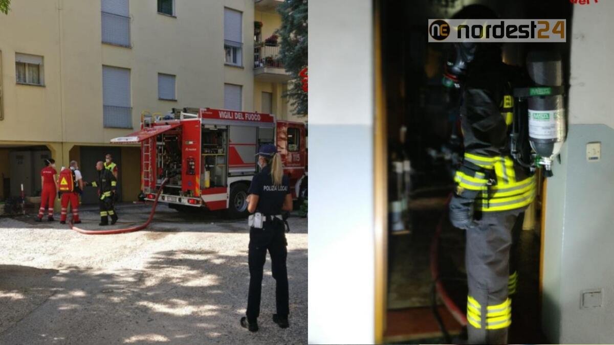 Incendio di un appartamento a Padova: evacuato il condominio - 
