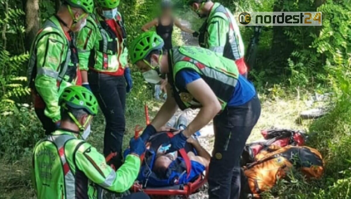 Cade con la mountain bike e si ferisce: soccorso 59enne - 