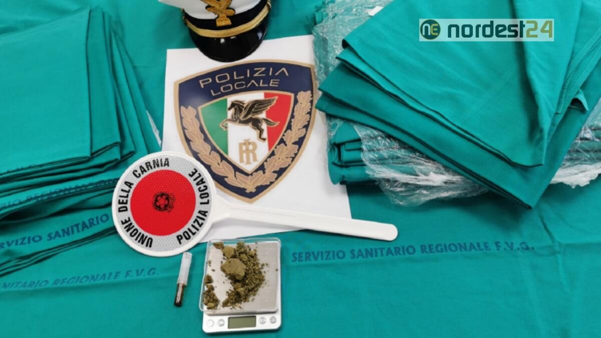 Tolmezzo. Droga e materiale ospedaliero rubato: arrestato un giovane - 