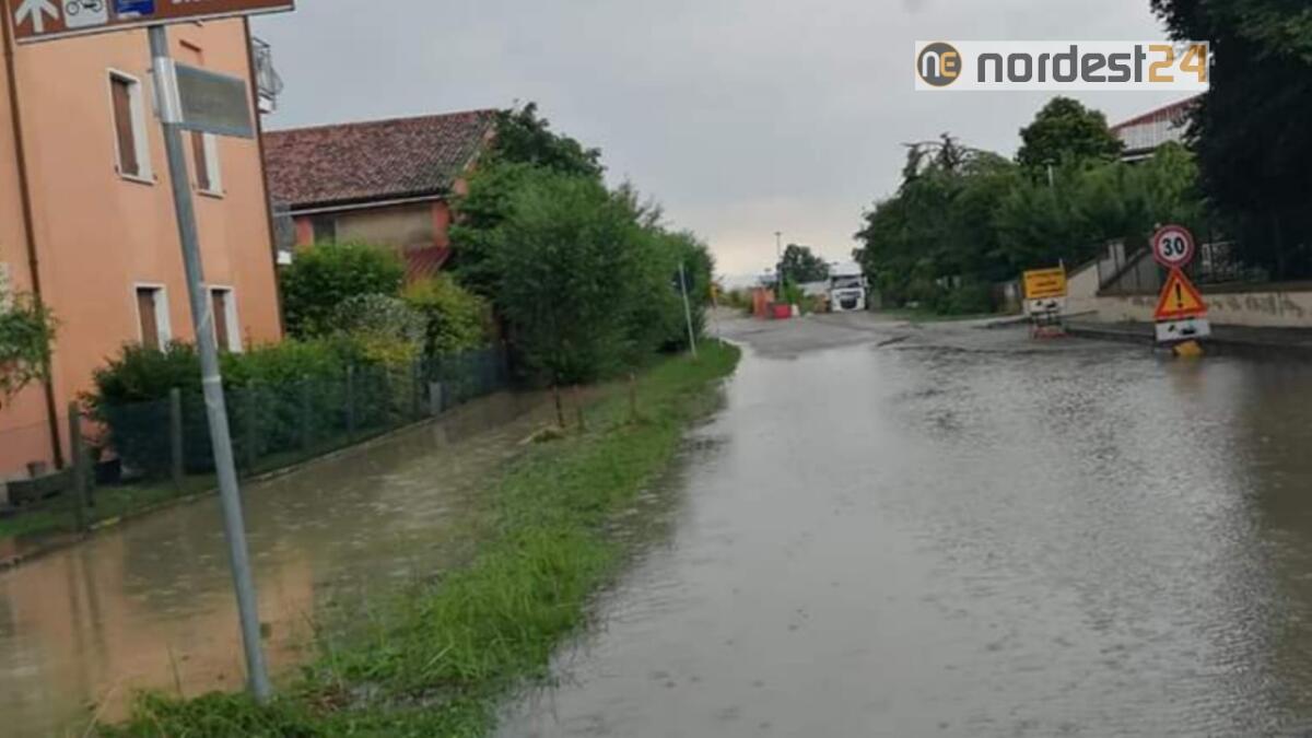 Veneto, maltempo: allagamenti a Fossalta di Portogruaro, Teglio e San Michele - 