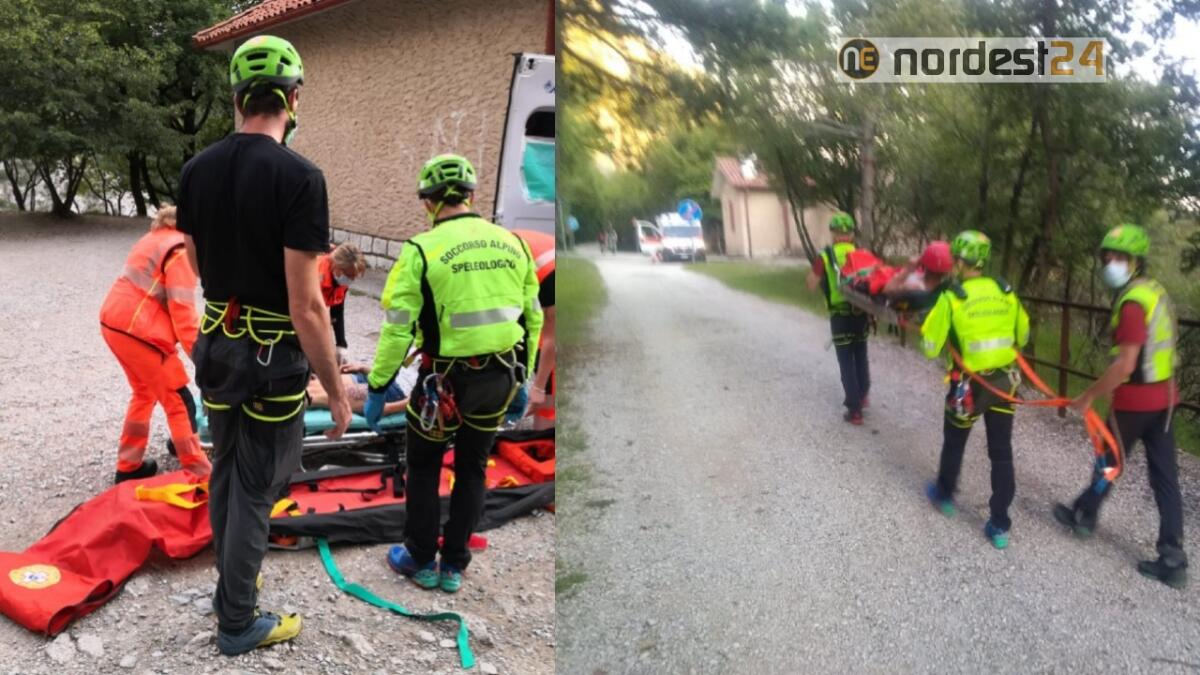 Trieste. Giovane tedesca 29enne soccorsa in Val Rosandra - 