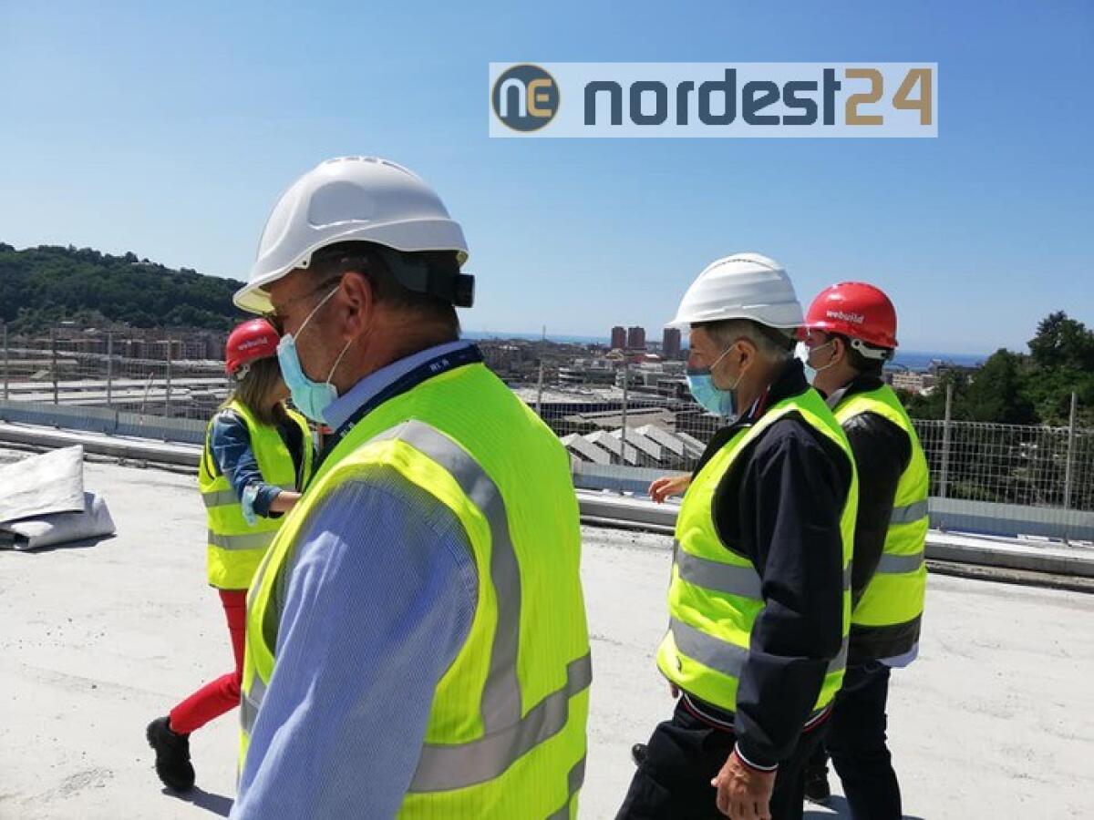 Toti, che emozione sul ponte - 