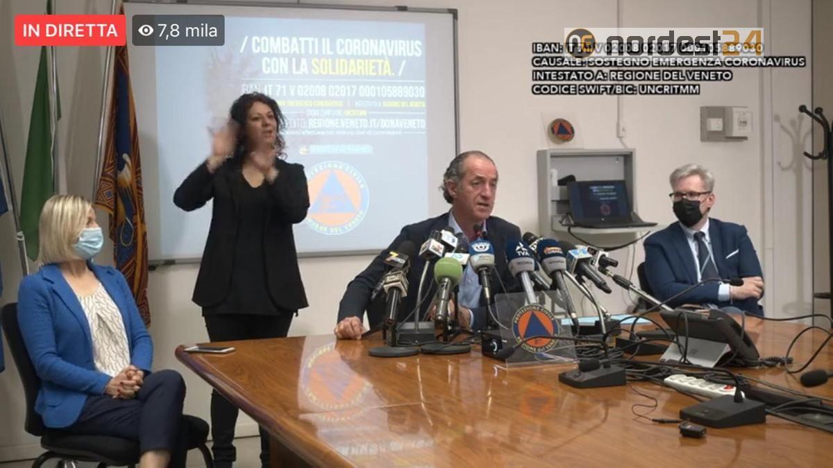 Zaia: "Preoccupati, pronti a restrizioni se torna virus" - VIDEO - 
