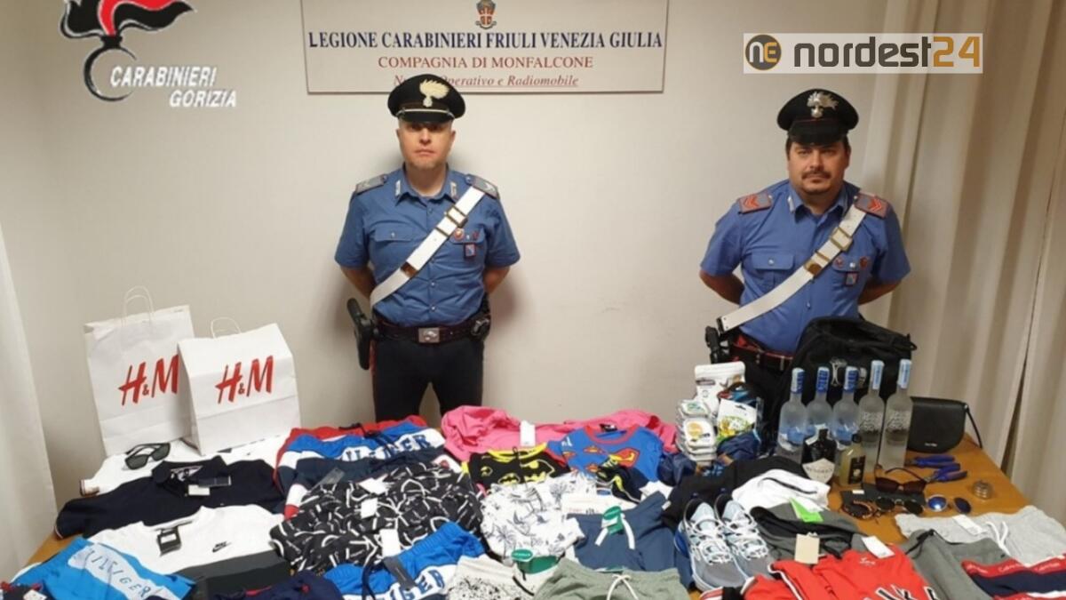 Furti al Tiare shopping e all'Outlet Village: arrestati 2 sloveni - 