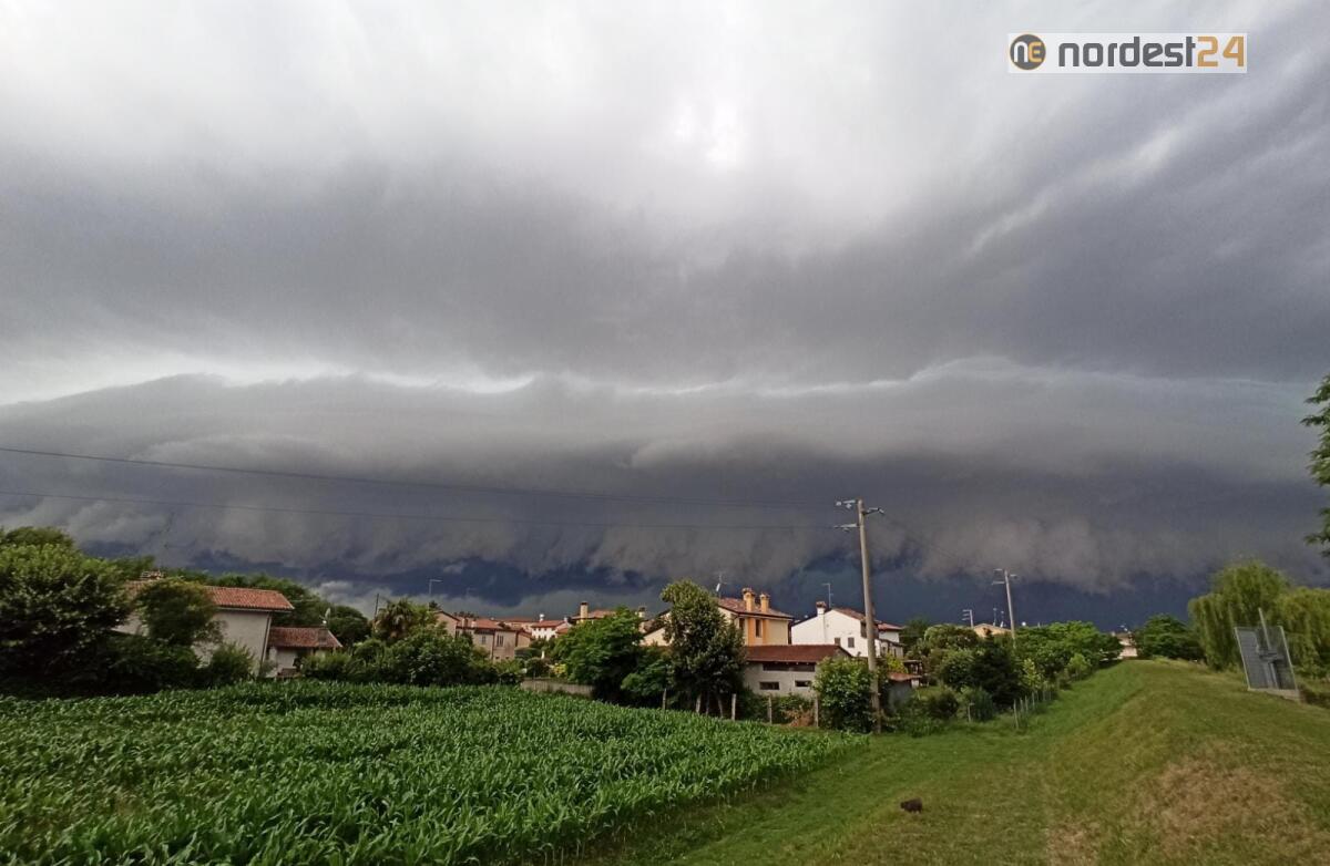 Meteo Veneto 8 giugno: temporali forti nelle prossime ore - 