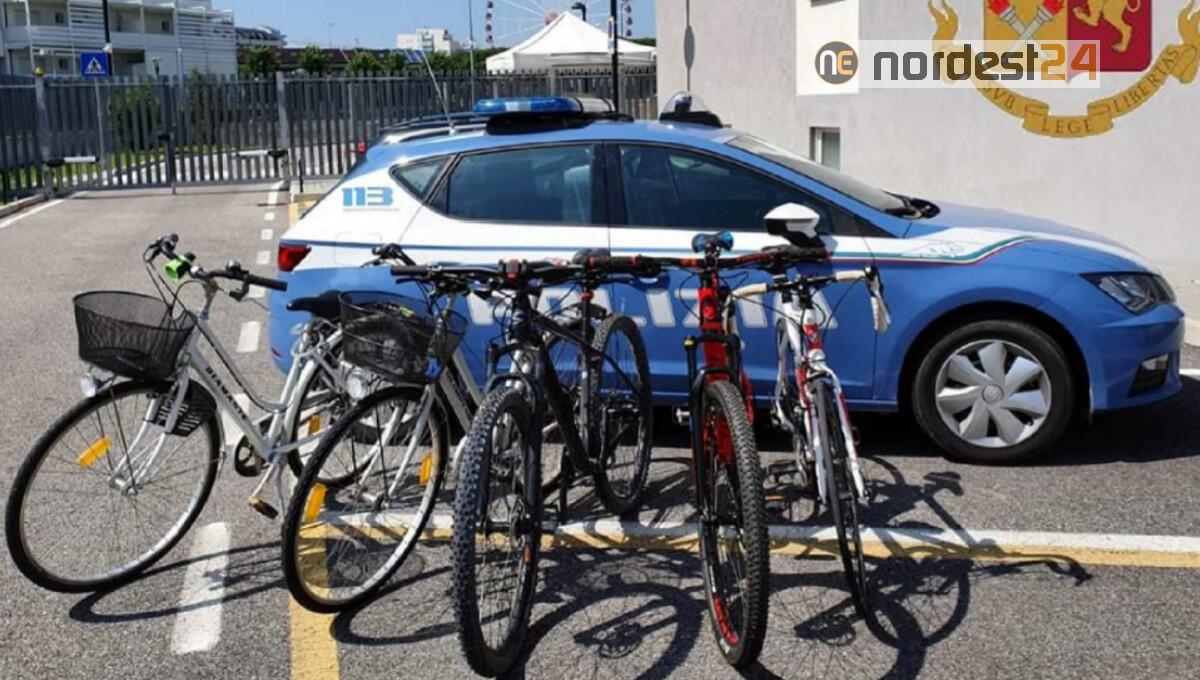 Jesolo. Ladri si biciclette arrestati: si cercano i proprietari delle bici - 
