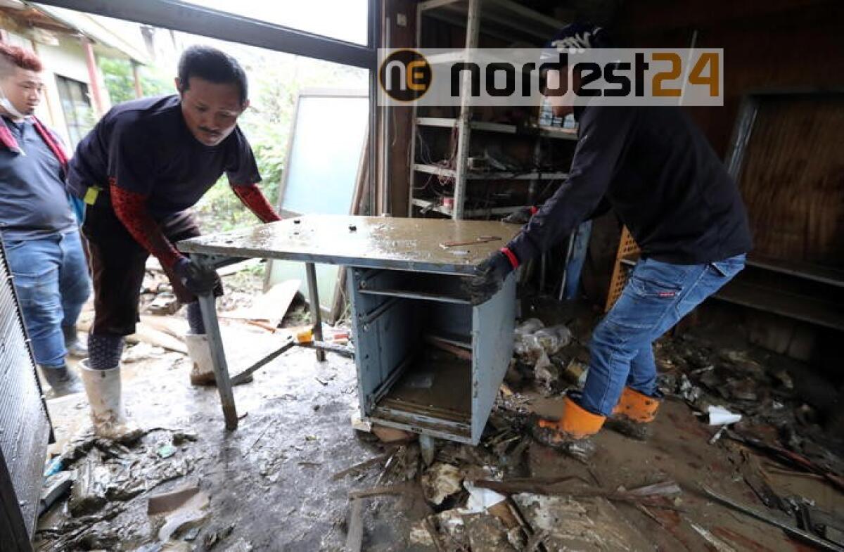 Giappone, isolate migliaia di case - 