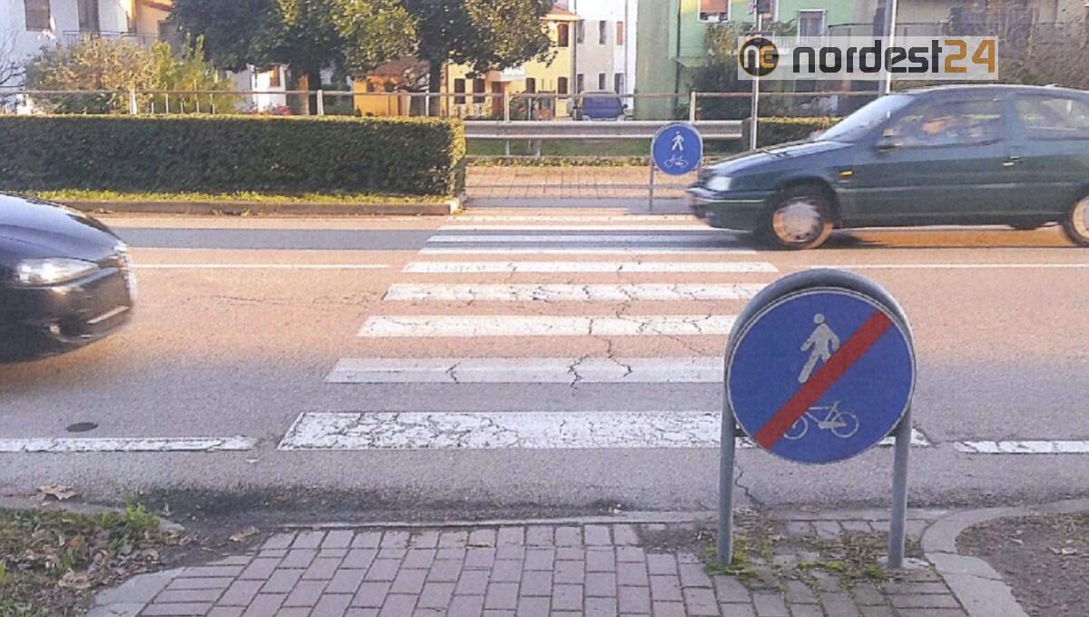 Portogruaro. Messa in sicurezza degli attraversamenti pedonali - 