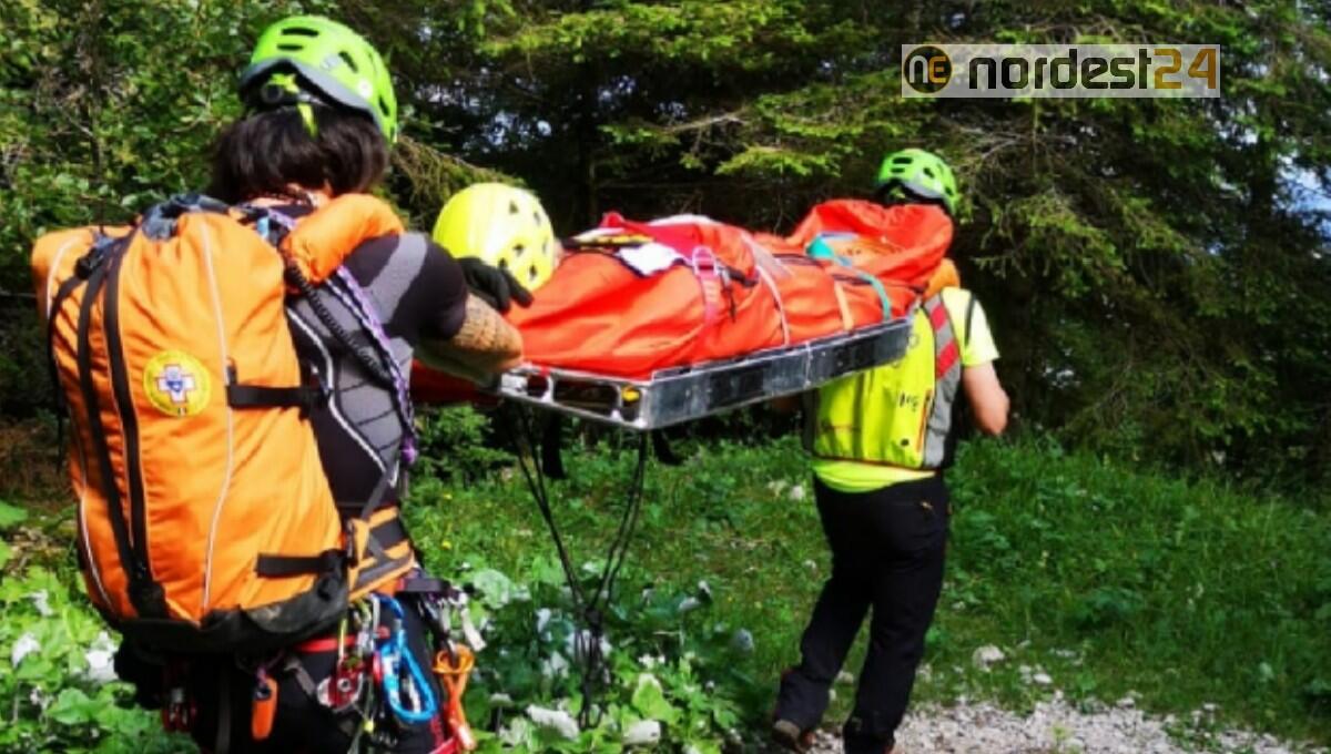 Alpinista 54enne colpito da un sasso: ferito e soccorso - 
