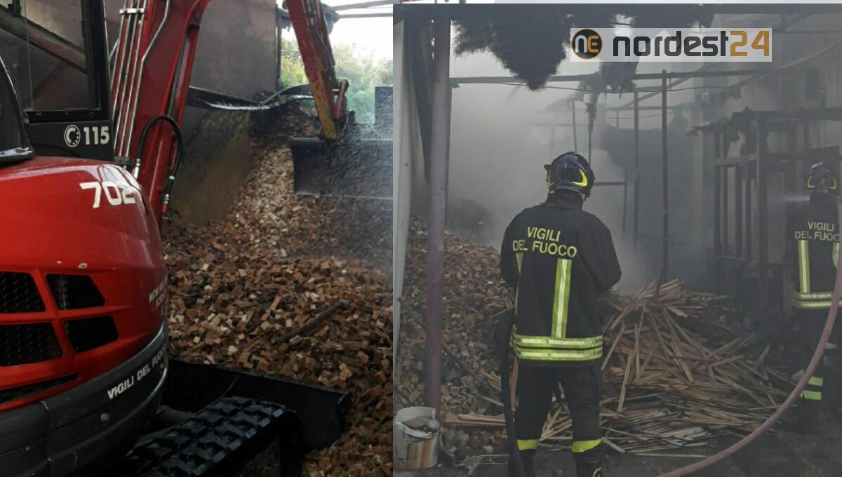 Incendio a Casali Godia, Corno di Rosazzo: immobile inagibile - 
