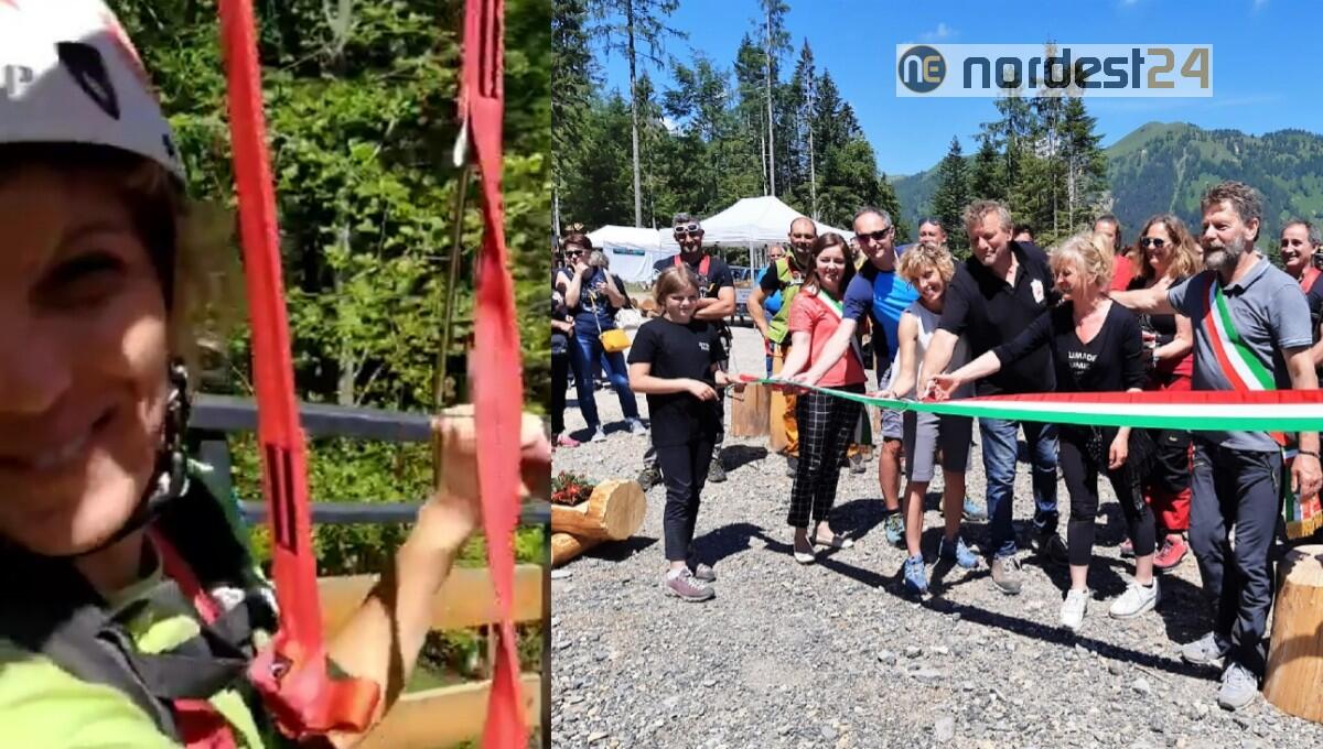 Inaugurata a Sauris la Zipline lunga oltre 3 chilometri - 