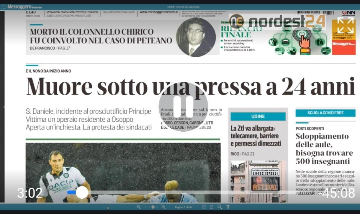 Rassegna stampa 16 luglio 2020 - VIDEO - 
