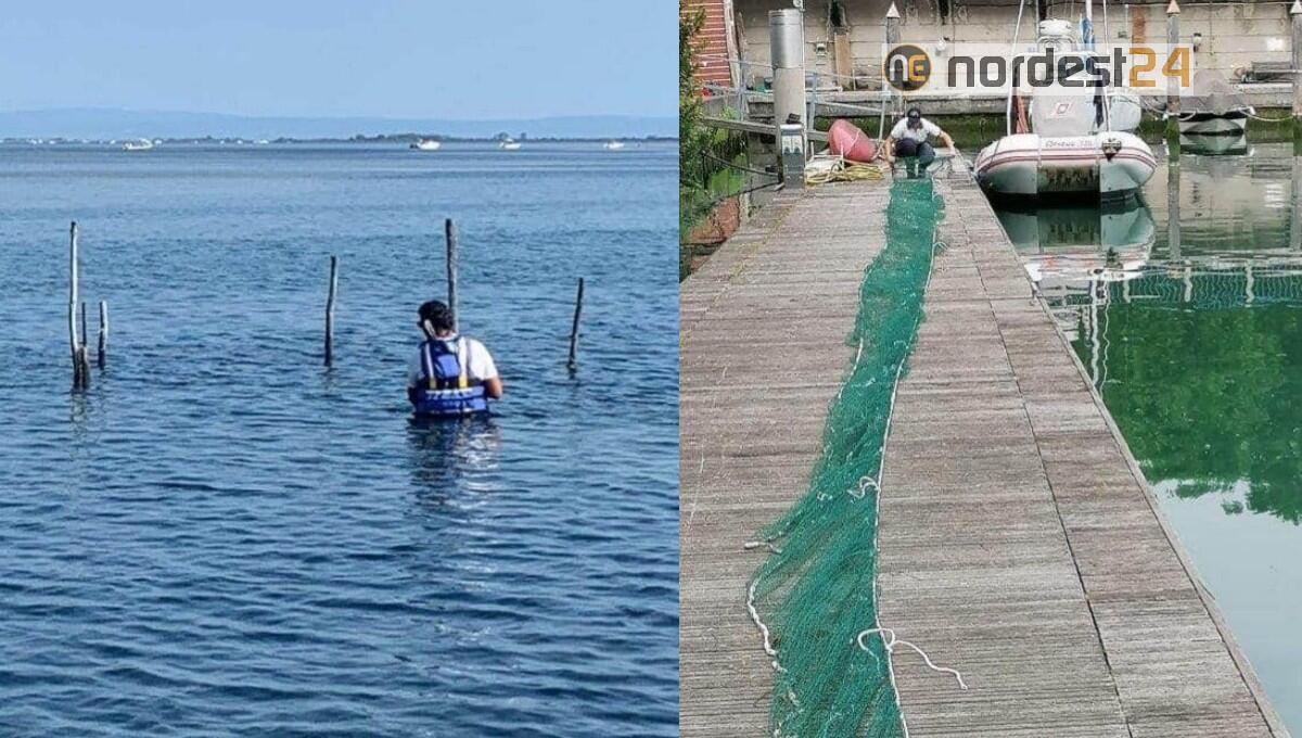 Staranzano. Scoperte e sequestrate reti da pesca abusive in spiaggia - 