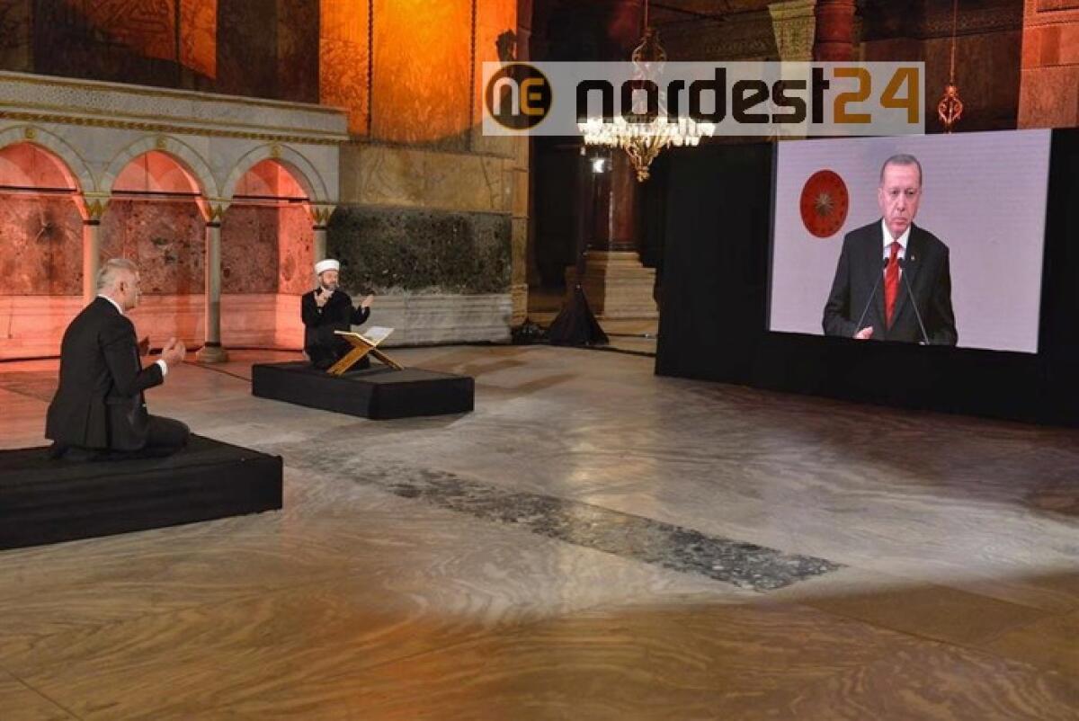 Turchia: Erdogan, Santa Sofia torna moschea - 