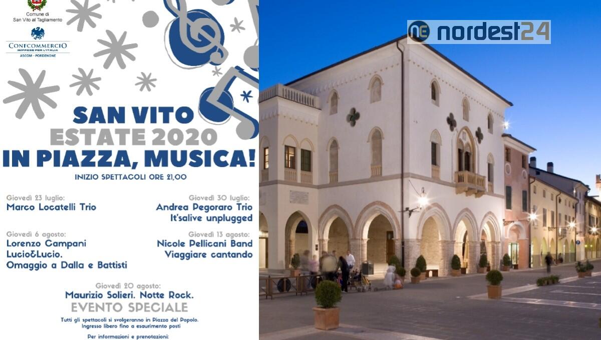 San Vito Estate 2020, la musica protagonista in piazza del Popolo - 