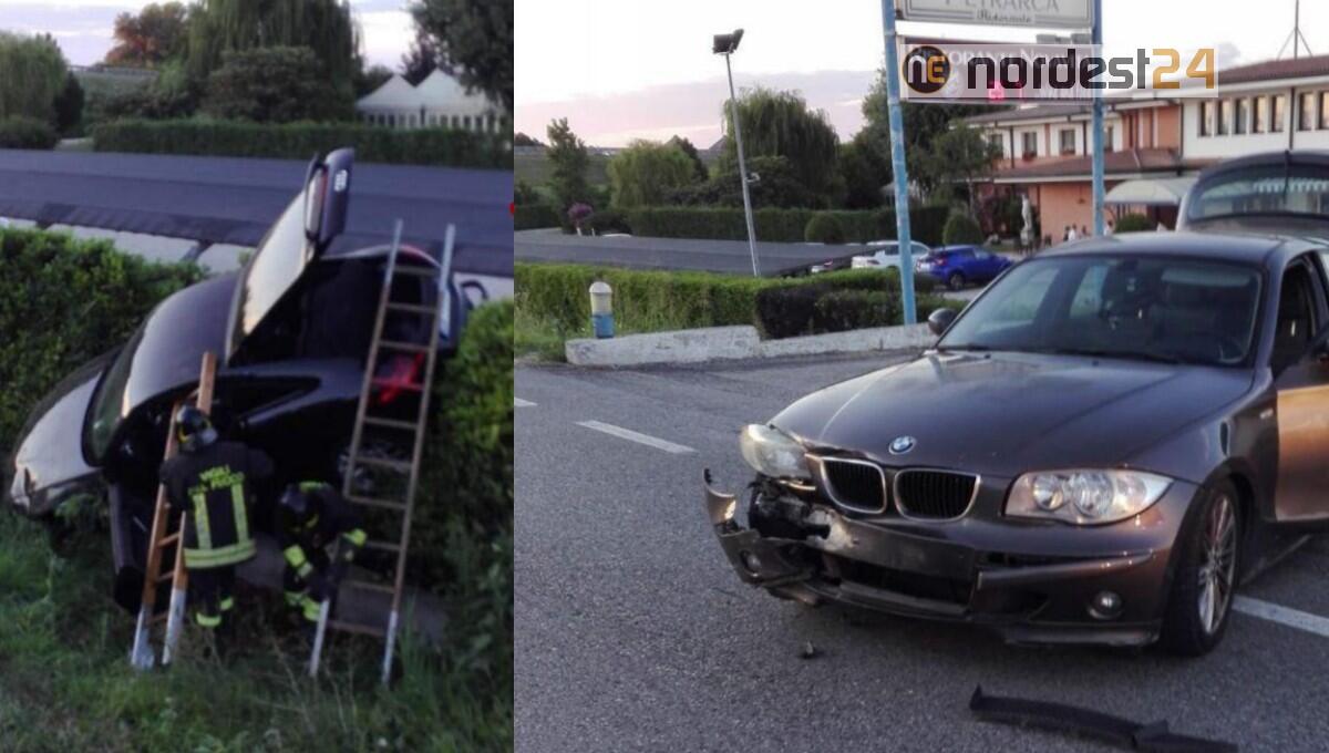 Scontro tra Audi TT e Bmw 320: due persone incastrate - 