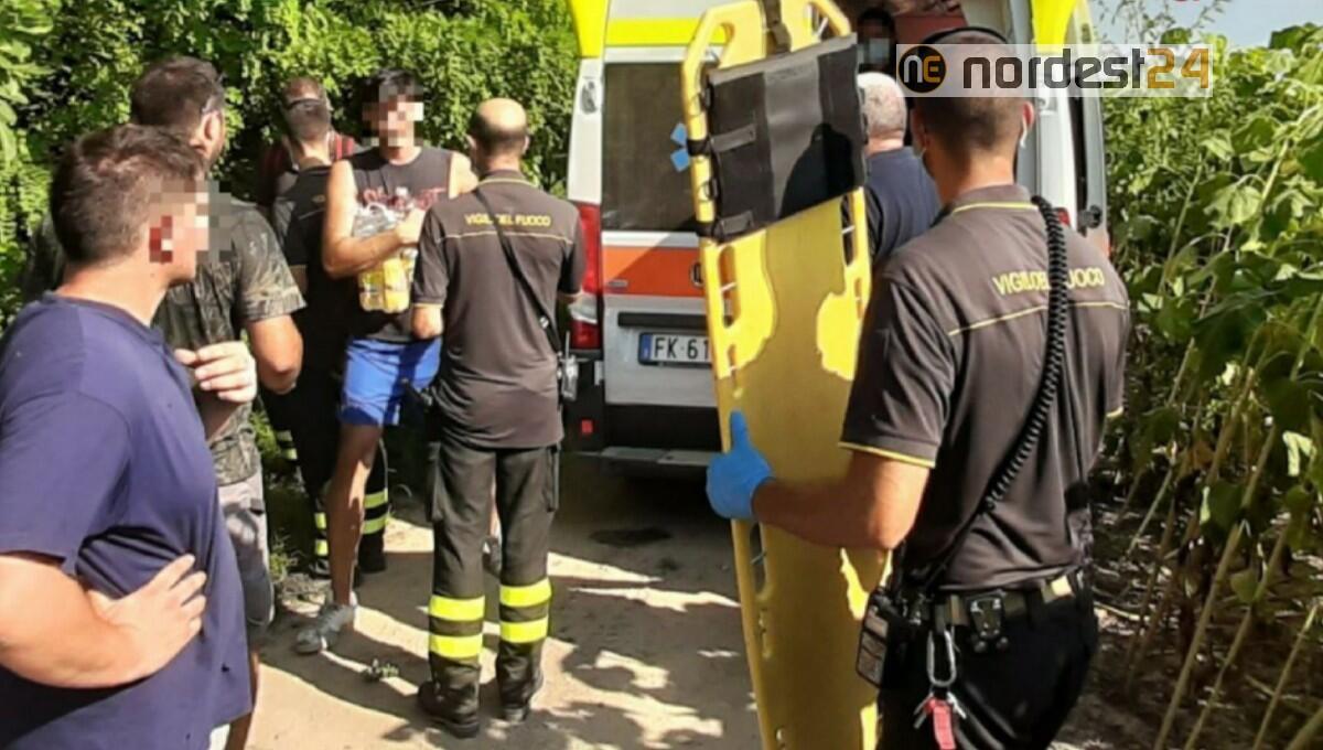 San Vito al Tagliamento. Giovane ritrovato incosciente sul greto del fiume - 