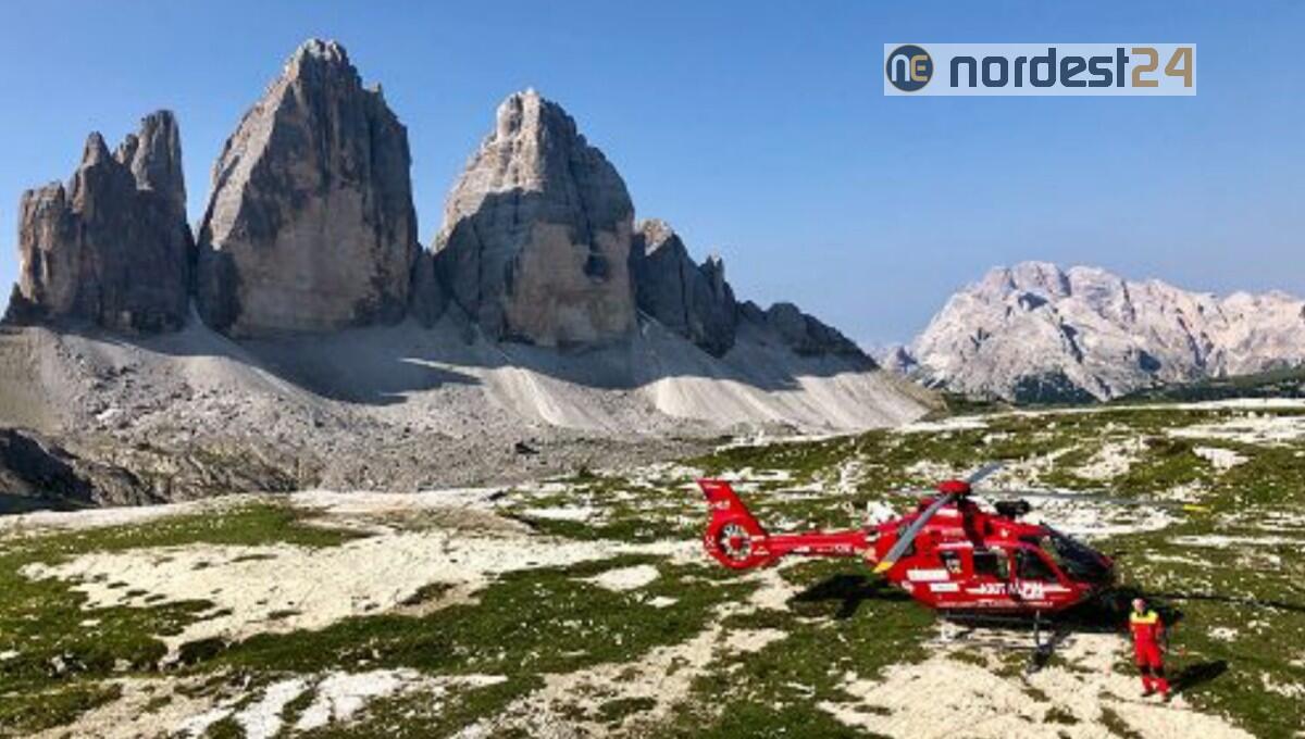 Tre Cime di Lavaredo. Vola per una ventina di metri: grave una 25enne - 