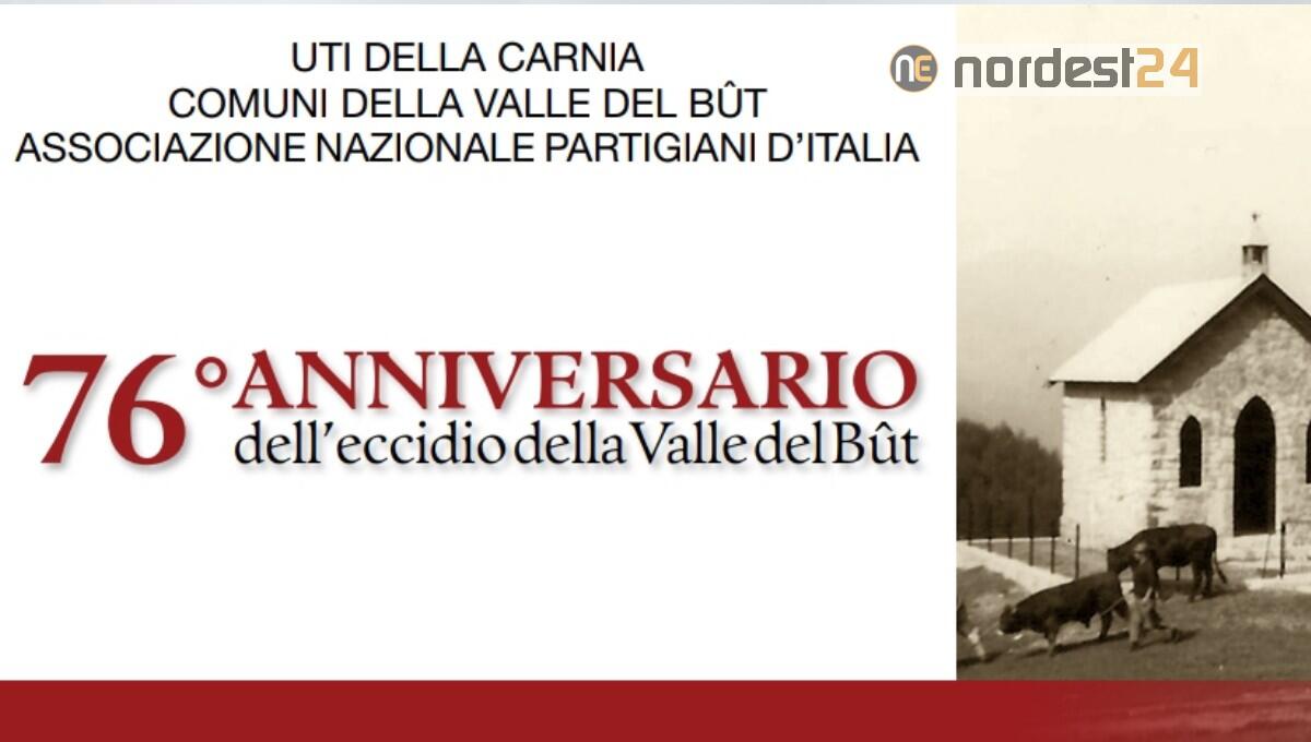 Valle del Bût. Commemorazioni in ricordo dell'eccidio del luglio 1944 - 
