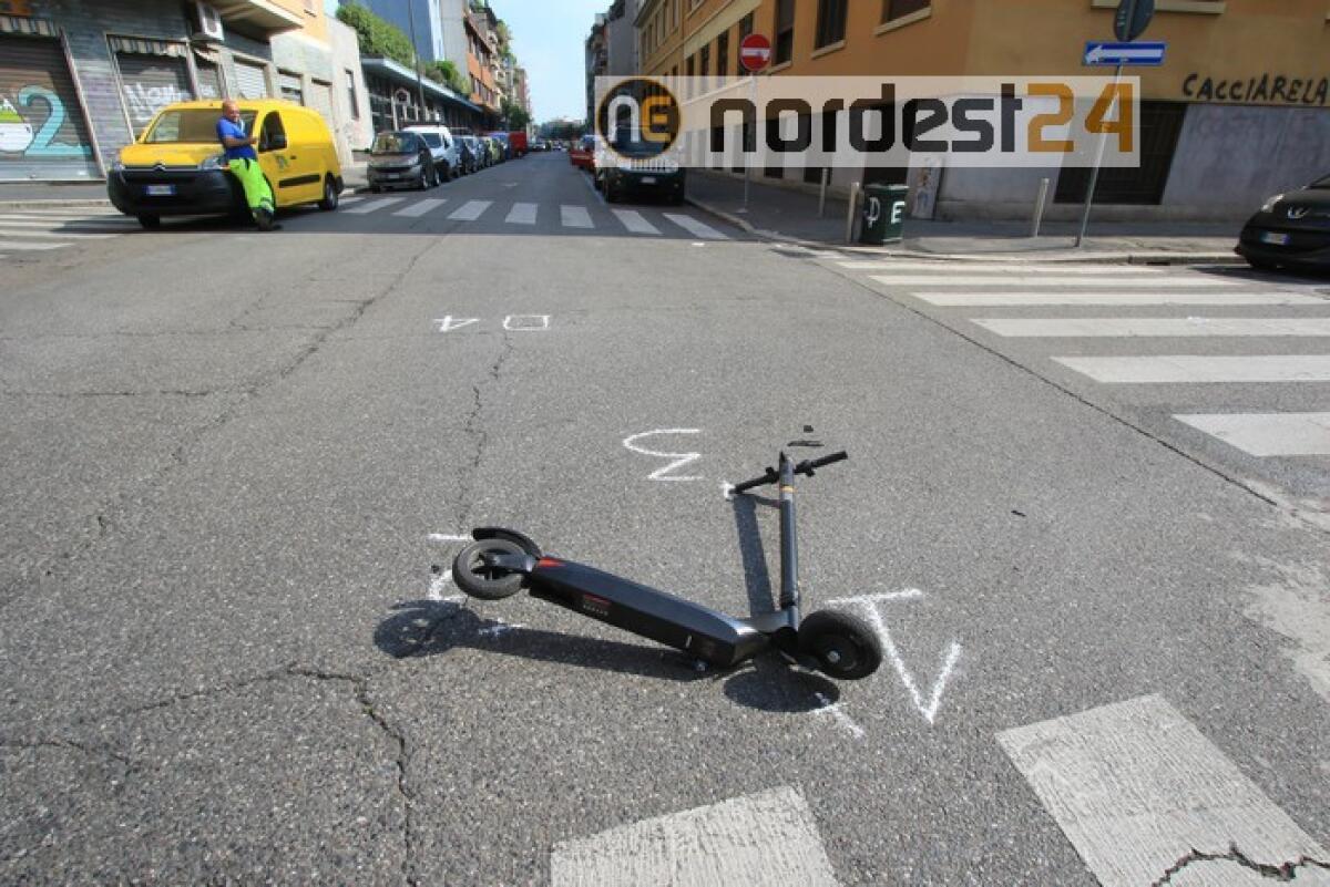 In monopattino contro autocarro, grave - 