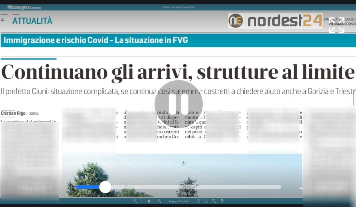 Migranti, ancora arrivi. Rassegna stampa 28 luglio 2020 - 