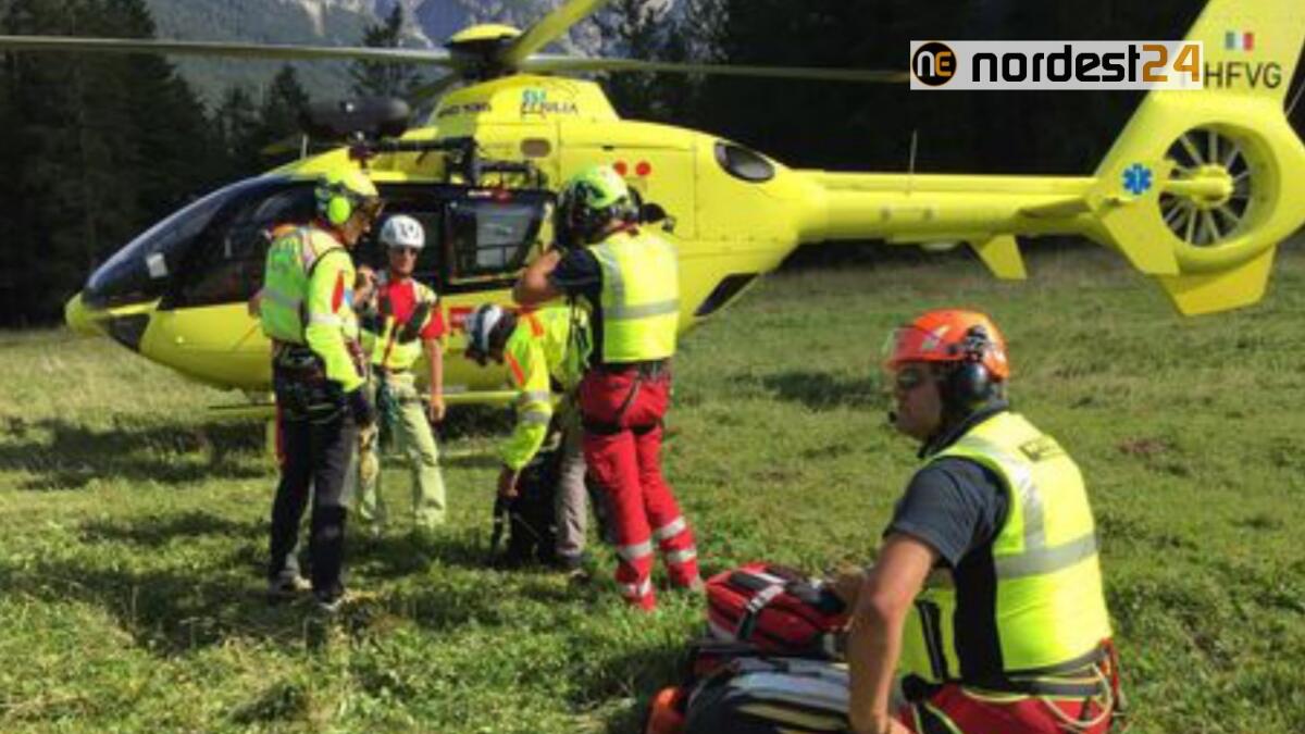 Maltempo, soccorsa una famiglia di sloveni nel gruppo del Canin - 