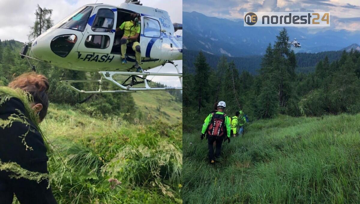 In salvo i due escursionisti di Faenza sopra Dauris - 