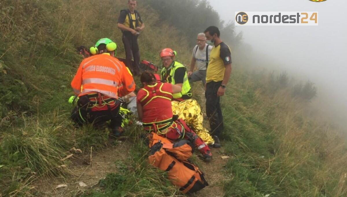 Malore sui monti lungo il sentiero: soccorsa una donna di Cervignano - 