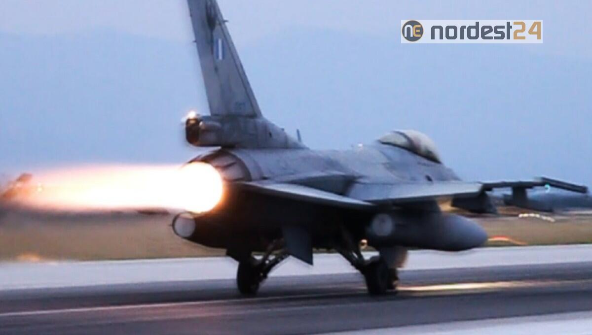 Niente paura, solo esercitazioni: F-16 in volo notturno per un mese - 