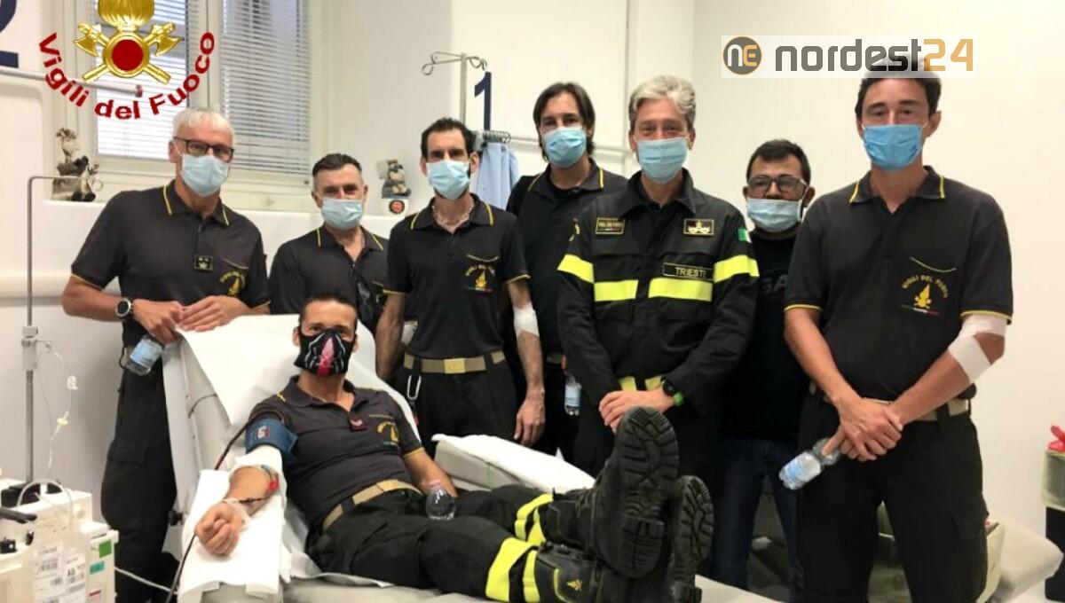 Trieste. Calano le donazioni di sangue: Vigili del Fuoco si candidano donatori - 