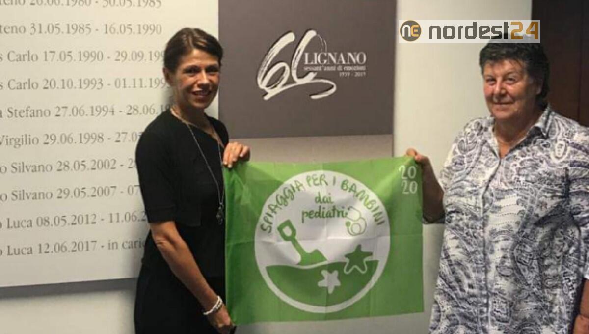 Lignano Sabbiadoro, una spiaggia per bambini: bandiera verde 2020 - 