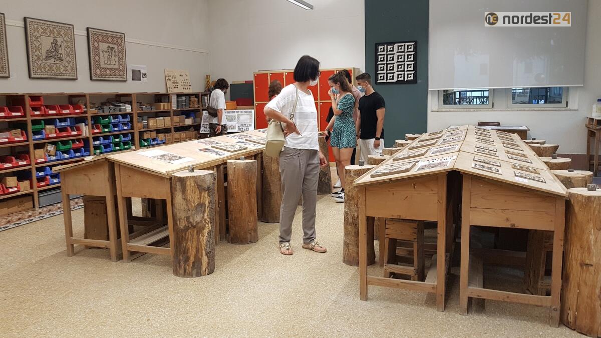 Inaugurata la mostra annuale della Scuola Mosaicisti del Friuli - 
