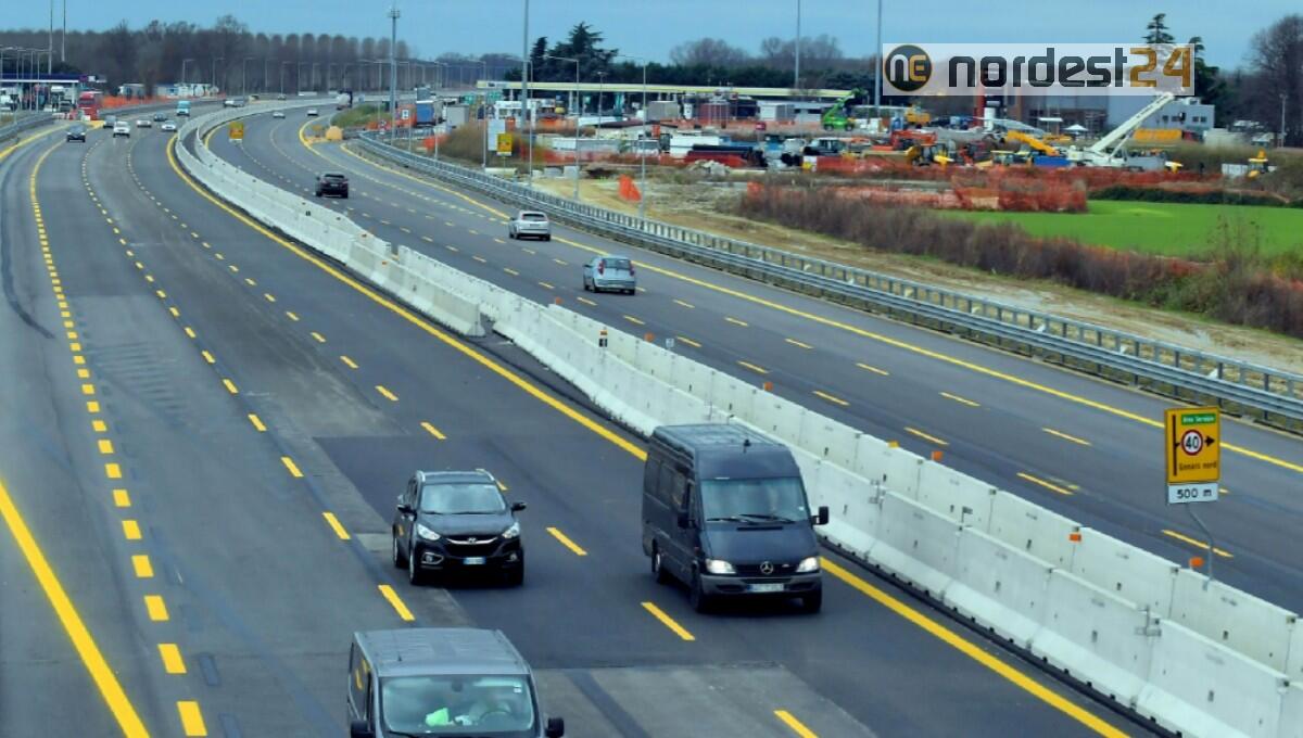 Verniciatura new jersey: nuovo cantiere fra Latisana e Muzzana del Turgnano - 