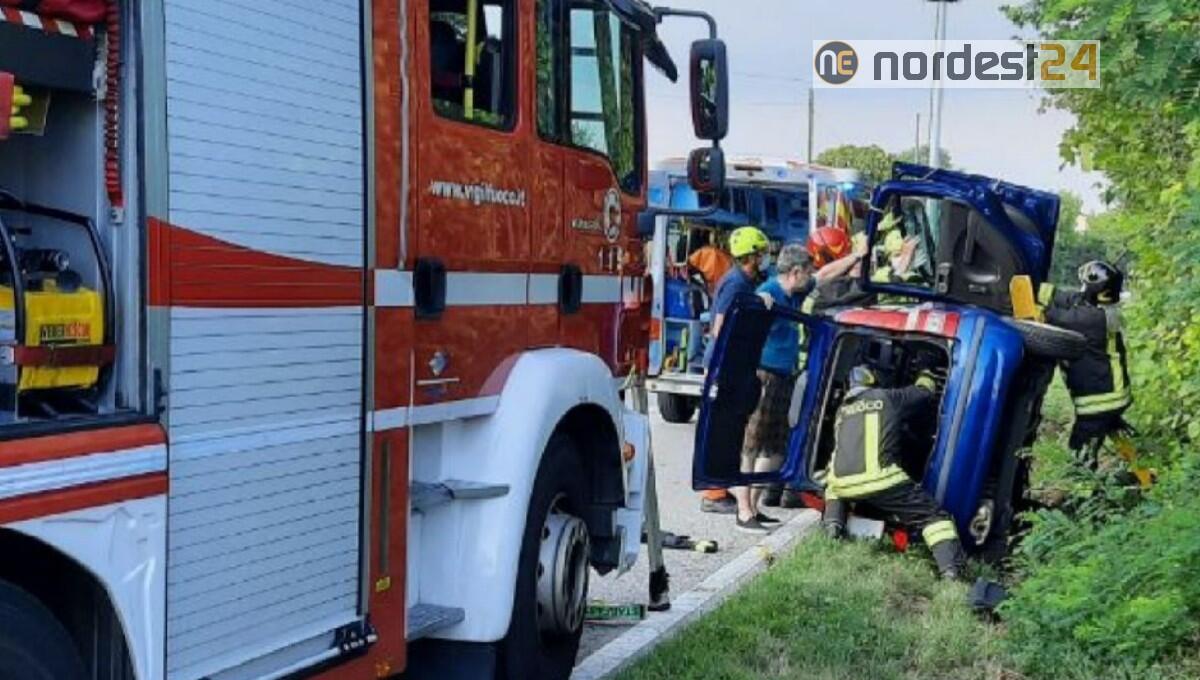 Incidente a Villadolt di Fontanafredda: ferita una donna rimasta incastrata - 