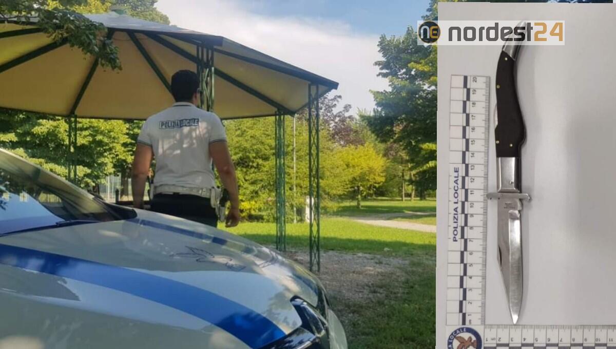 Cordenons. Al parco con un coltello serramanico: denunciato 50enne - 