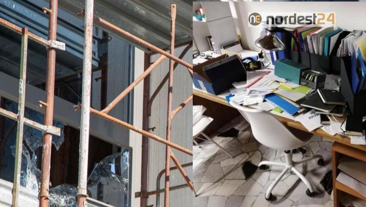 Tenta il furto in ufficio, ma si ferisce  gravemente:  salvato dalla polizia - 