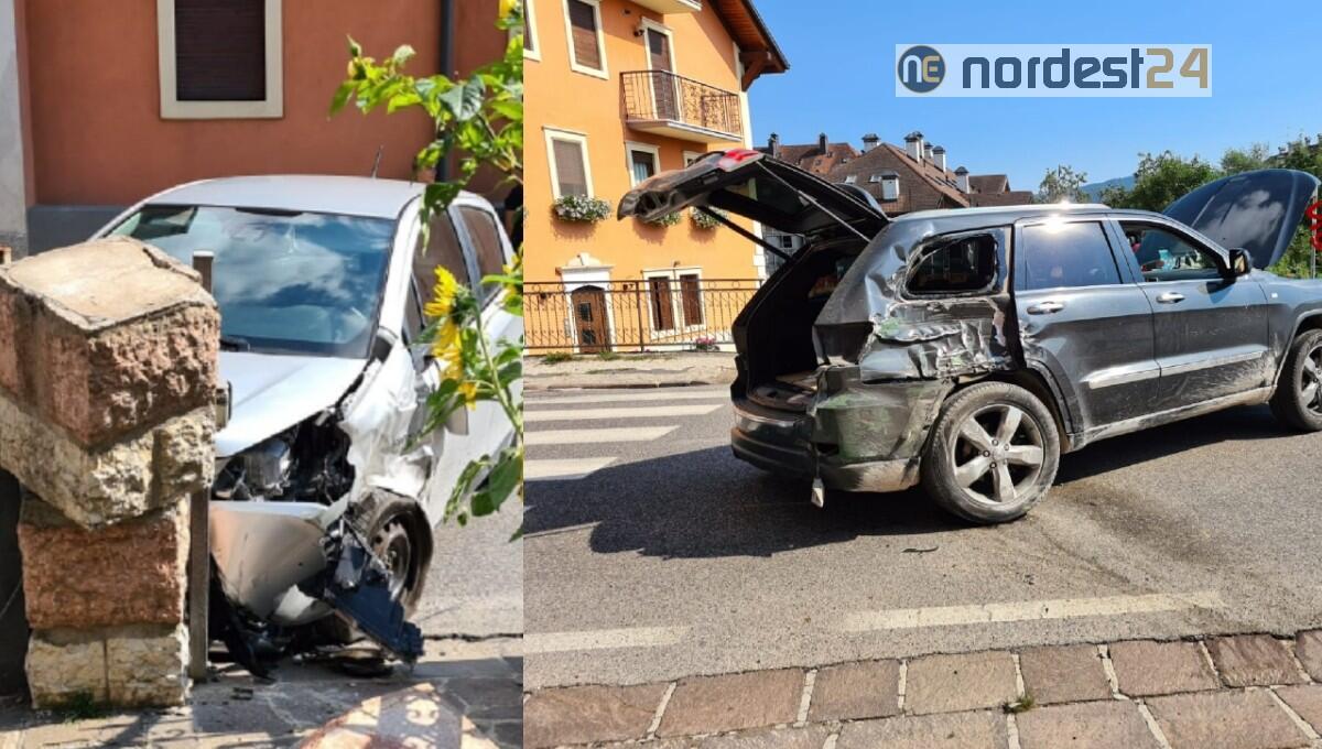 Scontro tra due auto: 2 donne ferite e fuga di GPL dalla Jeep - 