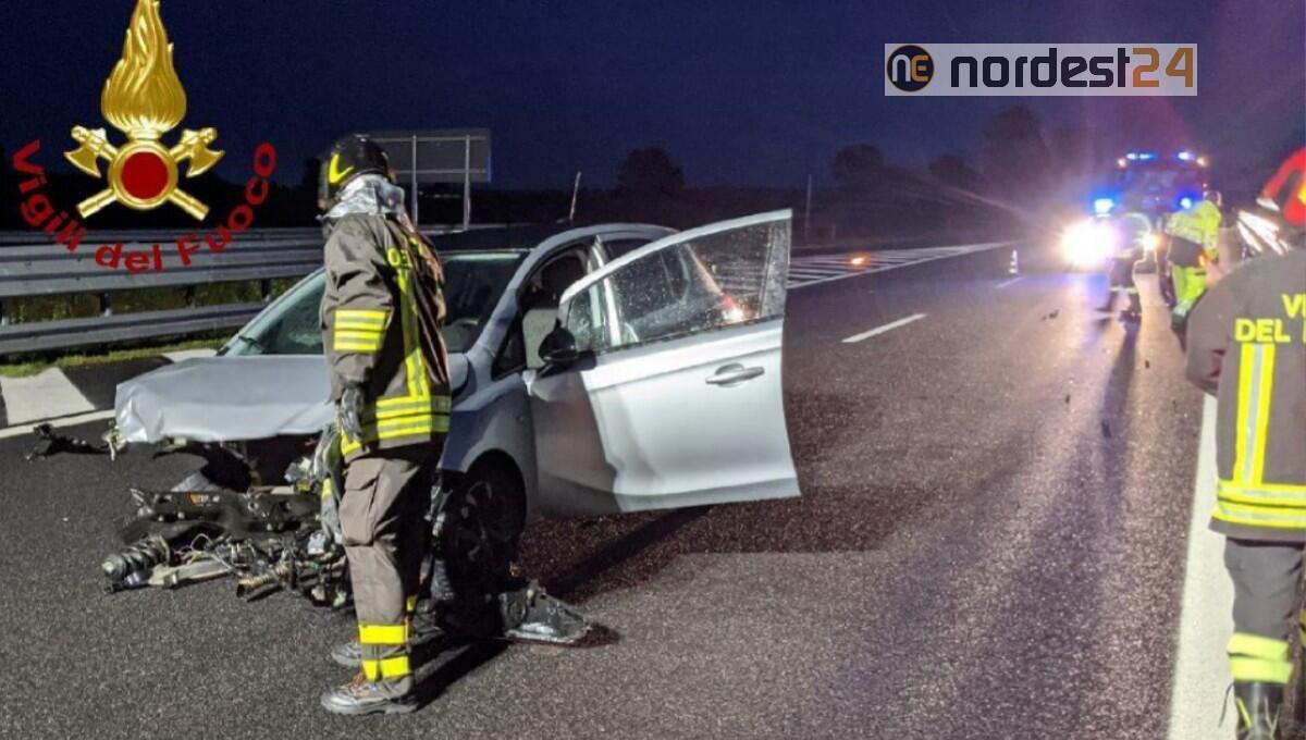 Incidente sulla A28 al km 8 in direzione Conegliano - 