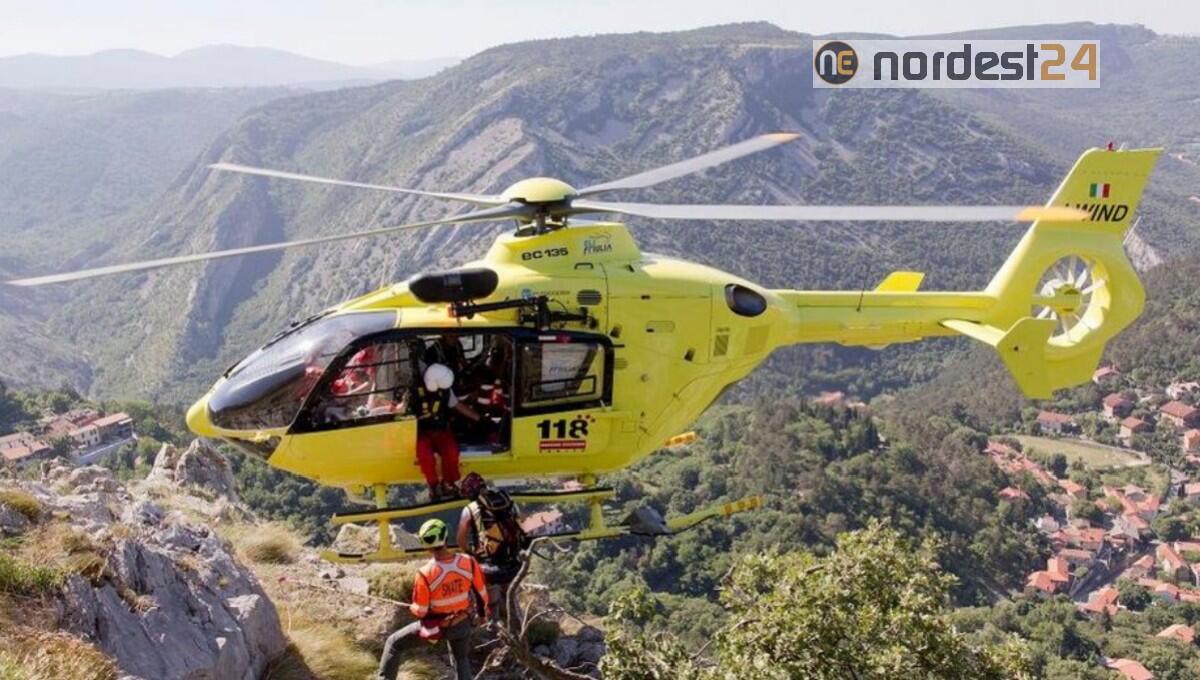 Precipita con il parapendio dal Monte Bernadia: 64enne ferito - 