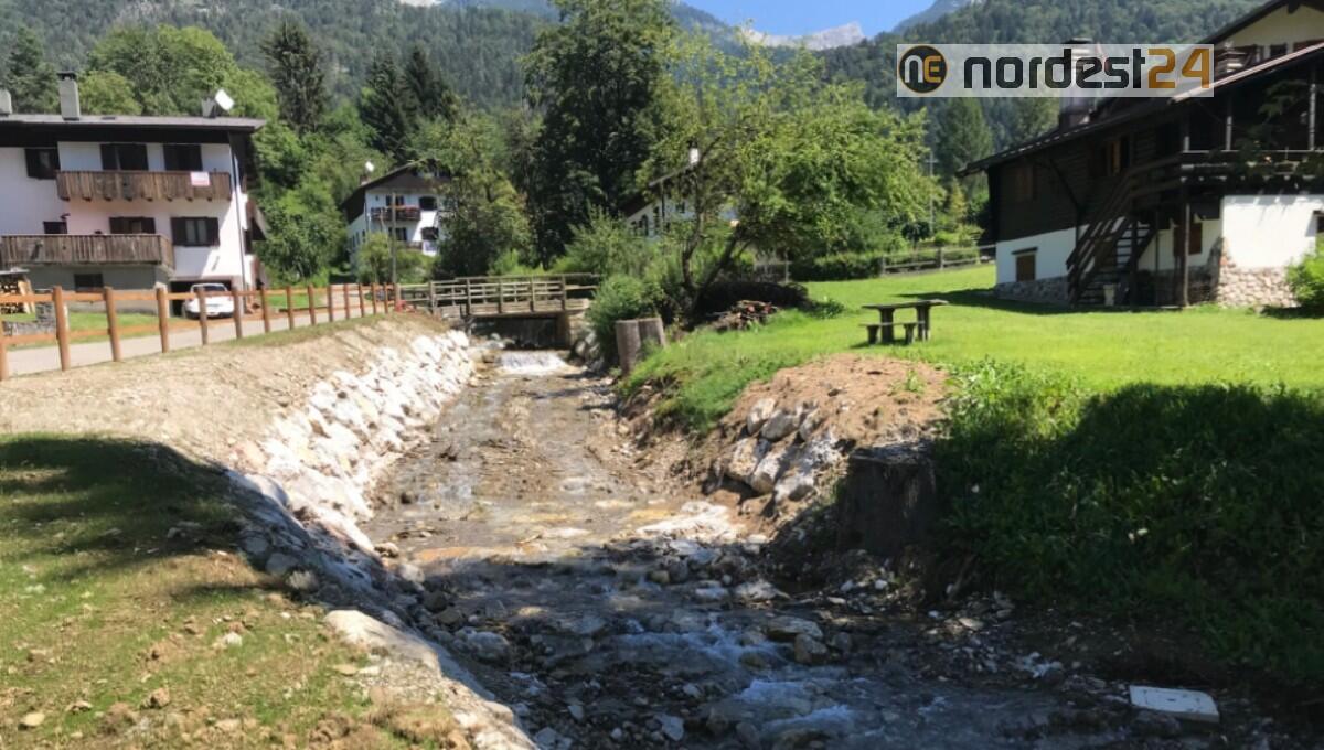 Cantieri Vaia, senza sosta i lavori a Forni di Sotto e di Sopra - 