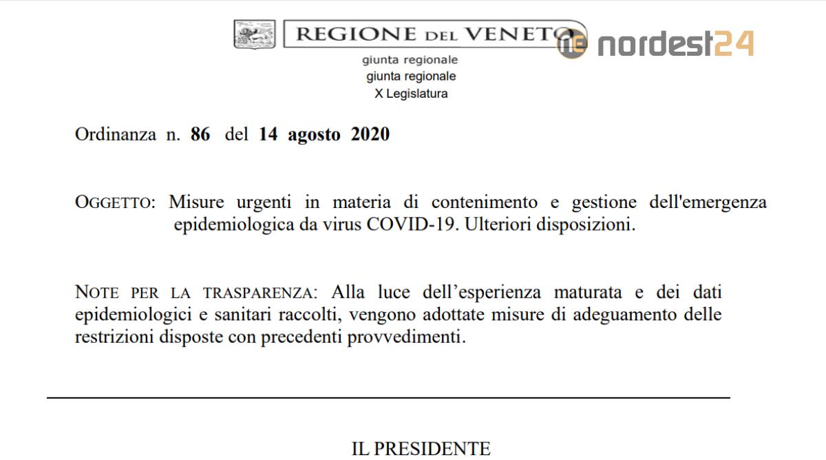Veneto. Ordinanza discoteche: mascherine mentre si balla e chiusura se si sgarra - 
