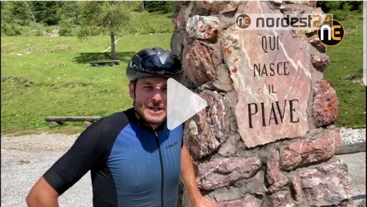 Fisichella sceglie Sappada per mettersi alla prova in un percorso impegnativo - 