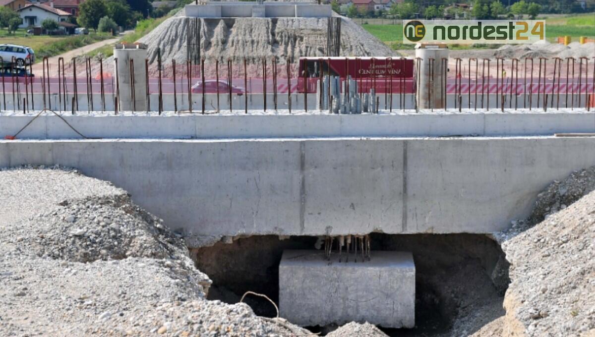 A4, terza corsia: procedono spediti i lavori sul tratto Alvisopoli Portogruaro - 